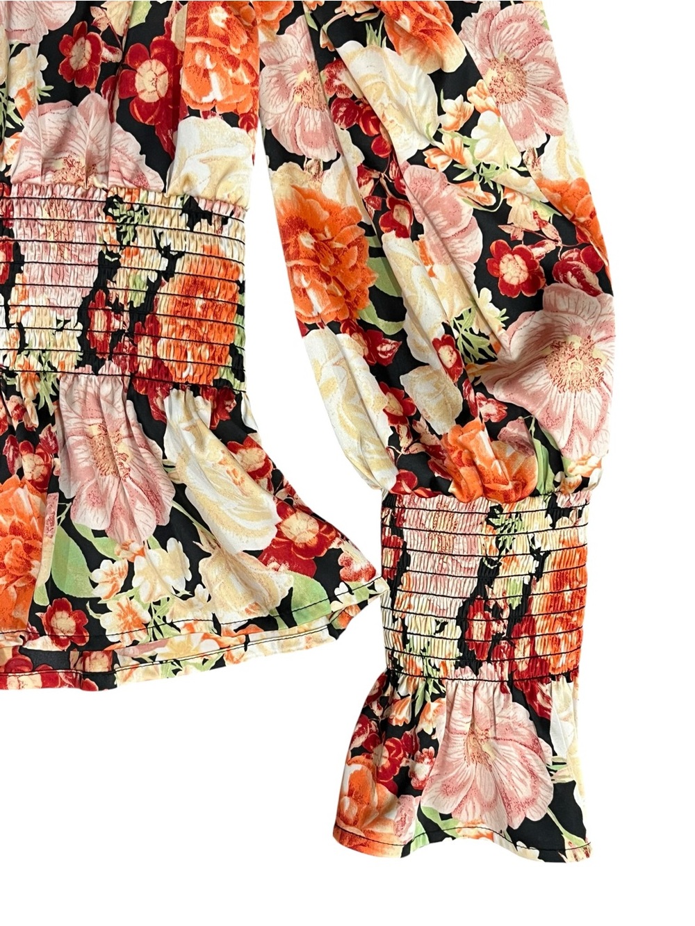 INC International Concepts | Emma Garden Womens Long Sleeve Blouse L - Picture 4 of 7